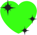 :sparkleheart_limegreen_dark: